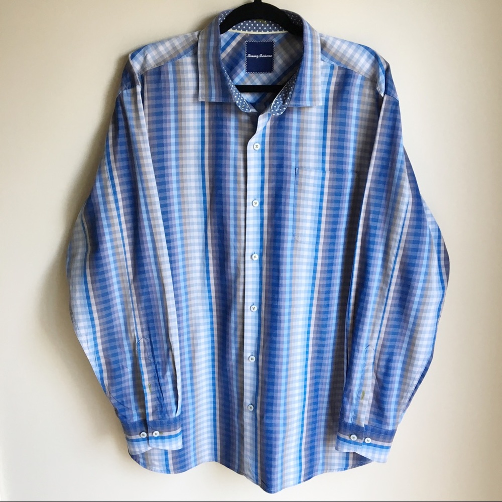 Tommy Bahama Button Down XL Blue